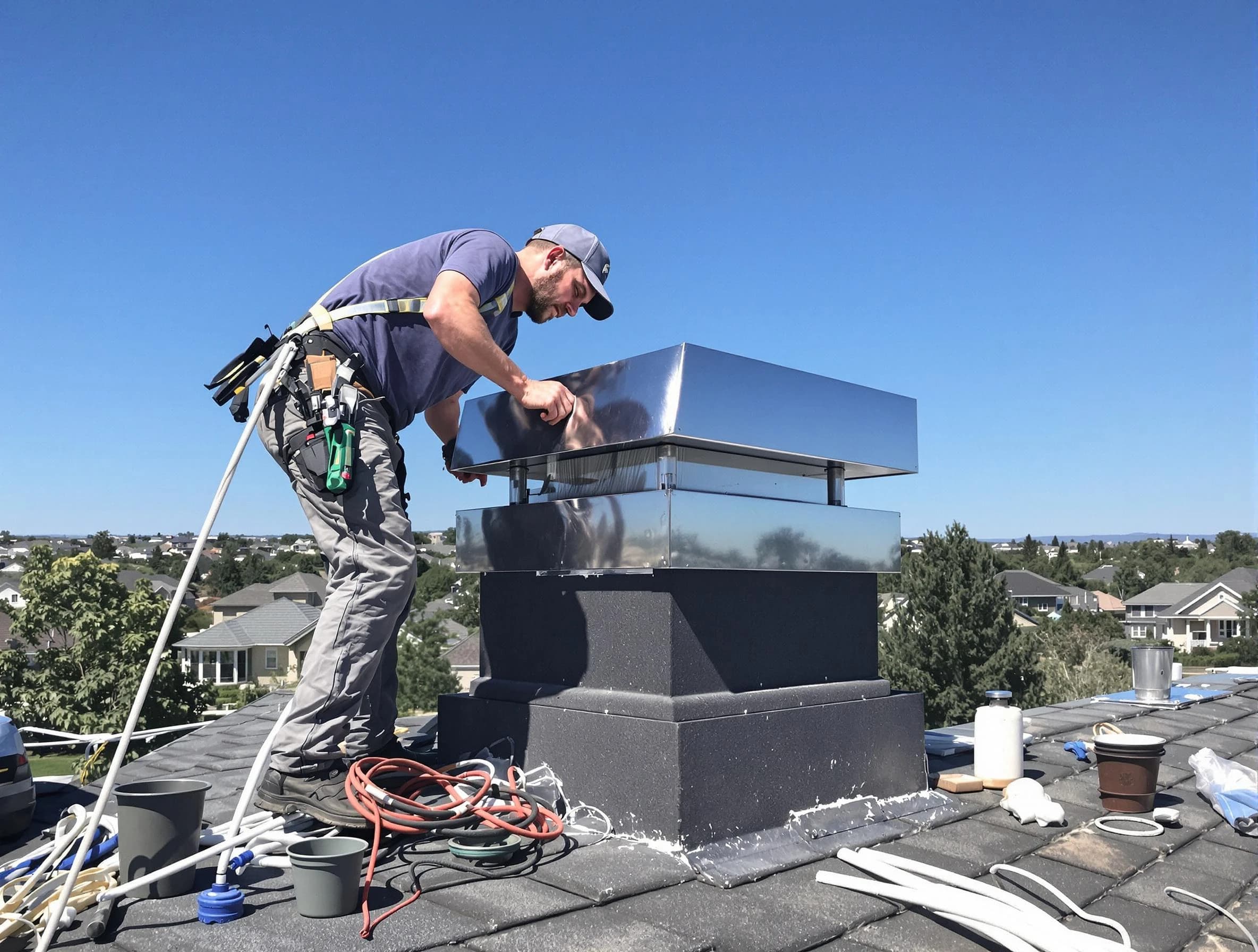 Chimney Cap Services service in North Fayette, PA